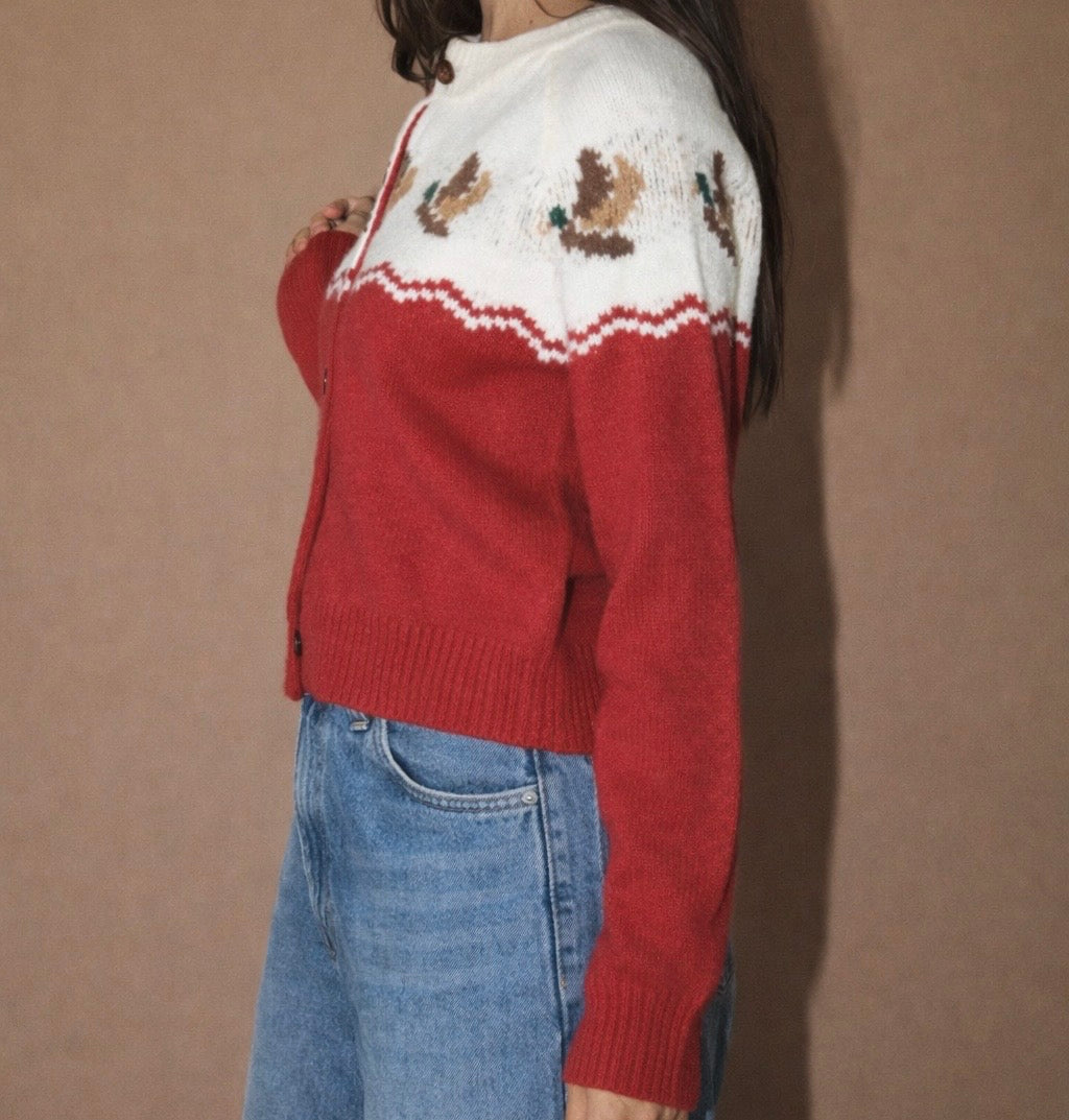 Vintage Duck Cardigan